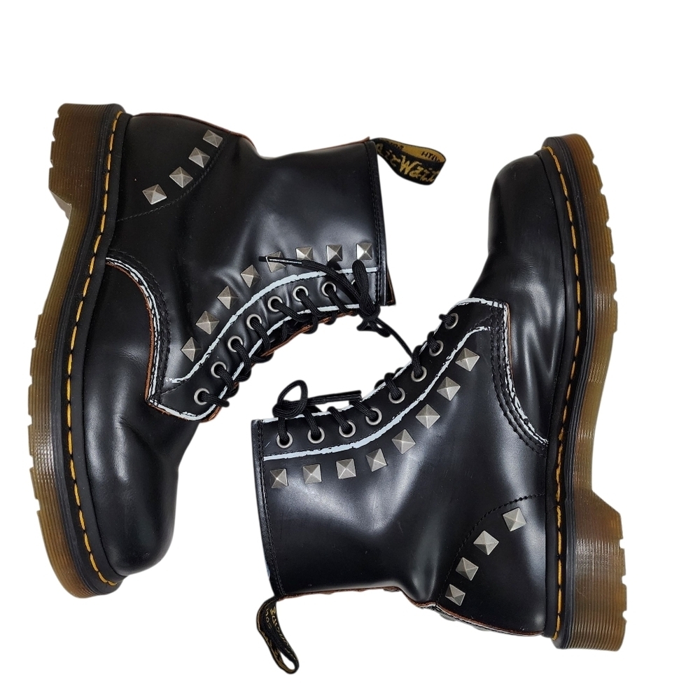 DR. MARTENS 1460 STUD LACE-UP BOOTS - Picture 7 of 9